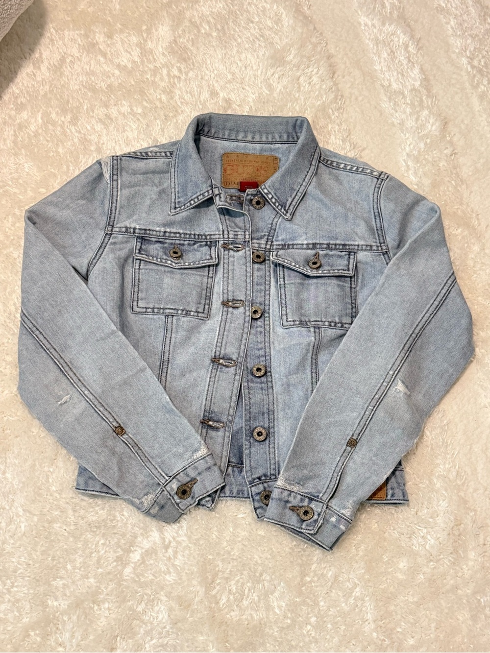 Guess Light Blue Denim Jean Jacket